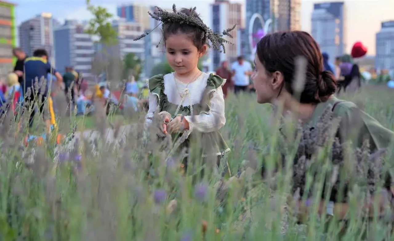 Mor tarlalarda buluştular! Keçiören Lavanta Festivali büyüledi
