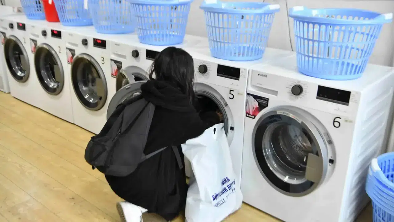 Ankara Büyükşehir'den Öğrencilere Ücretsiz Çamaşır Hizmeti!