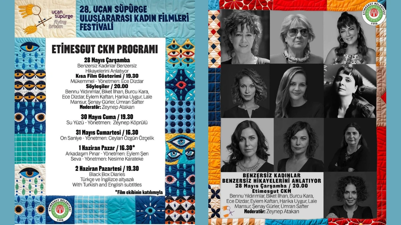 Uçan Süpürge Kadın Filmleri Festivali Etimesgut’ta: Sinemanın Gücü Kadınlarla Buluşuyor