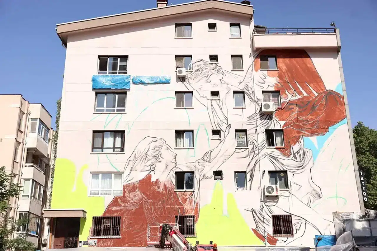 Çankaya’da Renkli Başlangıç: Mural Festivali Kapılarını Açtı