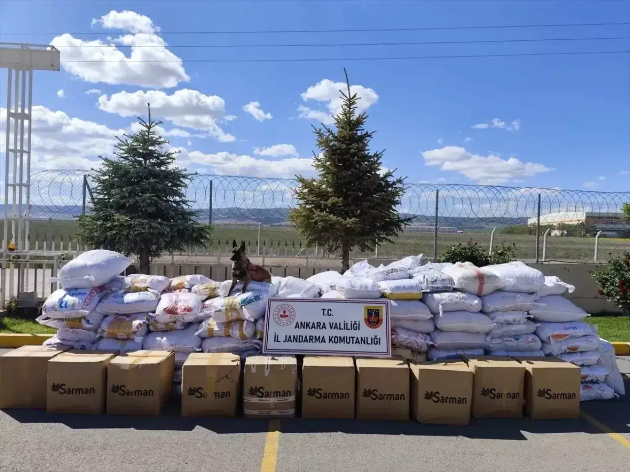 Ankara’da 6 Ton Kaçak Tütün Ele Geçirildi