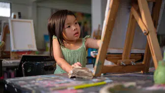 Ankara Keçiören’de Çocuklar Sanatla Teknolojiyi Buluşturuyor