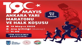 19 Mayıs Coşkusu Ankara Yarı Maratonu ve Halk Koşusu ile Taçlanıyor!