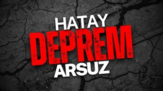 Son Dakika Hatay Arsuz’da Deprem Oldu! Depremler Korkutmaya Devam Ediyor!