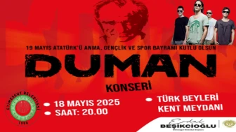 Etimesgut’ta 19 Mayıs Coşkusu Duman Konseri ile Zirveye Çıkacak