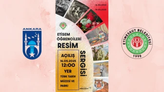 ETİSEM Öğrencileri Resimlerini Sergilemeye Hazırlanıyor