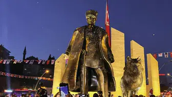 Ankara Keçiören’in Girişine 30 Ağustos Zafer Anıtı Dikildi