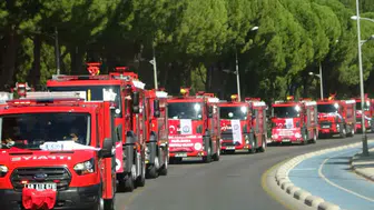Ankara’nın Yenimahalle İlçesindeki Hurdacılar Sitesi'nde Yangın Çıktı
