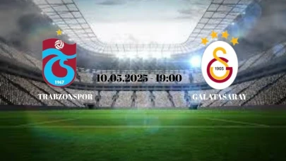 Galatasaray Trabzonspor Maçı Saat Kaçta, Hangi Kanalda? İşte Muhtemel İlk 11'ler!