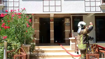 Ankara'da Apartman Bodrumunda Yangın: İtfaiye Hızla Müdahale Etti