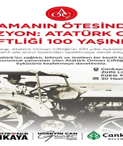 Zamanın Ötesinde Bir Vizyon Atatürk Orman Çiftliği 100 Yaşında