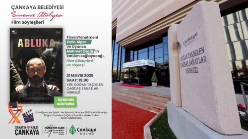 Çankaya'da Sinema Rüzgârı: ABLUKA Filmi Yönetmen ve Oyuncusuyla İzleyiciyle Buluşuyor