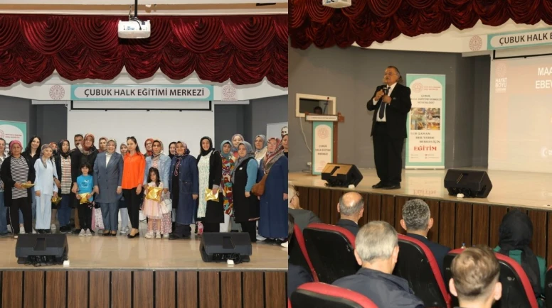 Çubuk’ta “Türkiye Yüzyıl’ında Anne ve Baba Olmak” Konulu Konferans Düzenlendi!